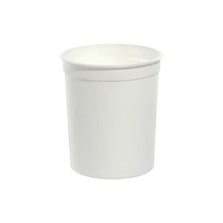 PP Tub,White,32 Oz.