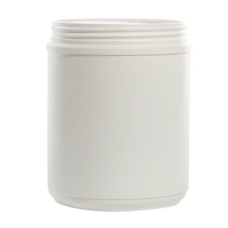 Canister HDPE Jar,60 Oz.