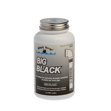 Big Black,Pipe Joint Compound - 1/2 Pint
