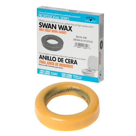 Jumbo Swan Wax W/ Urethane W/Brass Bolts
