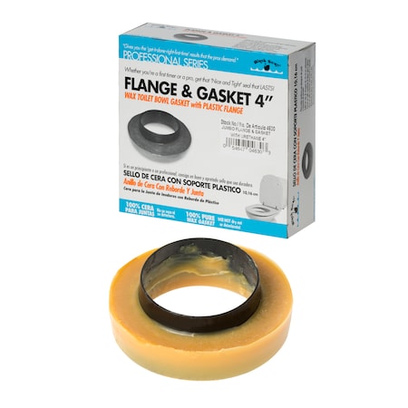 Jumbo Flange&GasketW/Urethane 4 With Bolts