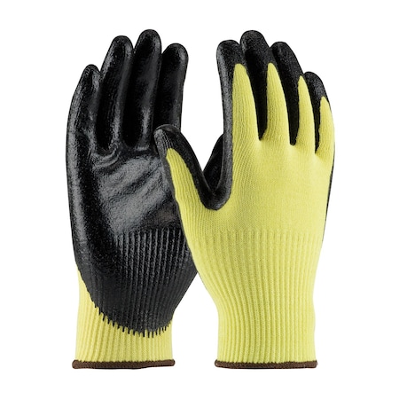 Cut Resistant Coated Gloves, A3 Cut Level, Latex, 2XL, 12PK