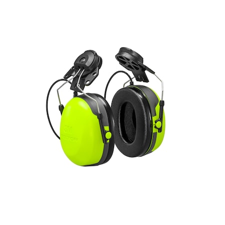 CH-3 Hearing Protector,Hard Hat Attached