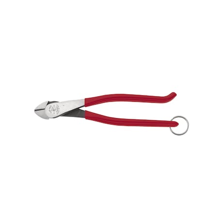 Ironworker's Diagonal Cutting Pliers, With Tether Ring, 8-Inch