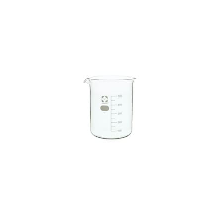 Sibata Glass Beaker,500mL,PK10