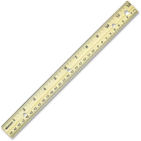Ruler,Wood,Two-Sided,12