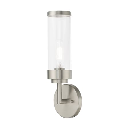 Hillcrest 1 Light Brushed Nickel ADA Wal