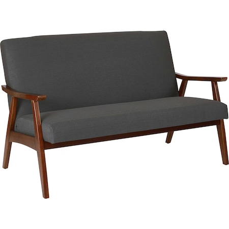 Loveseat, 29 X 32, Upholstery Color: Charcoal
