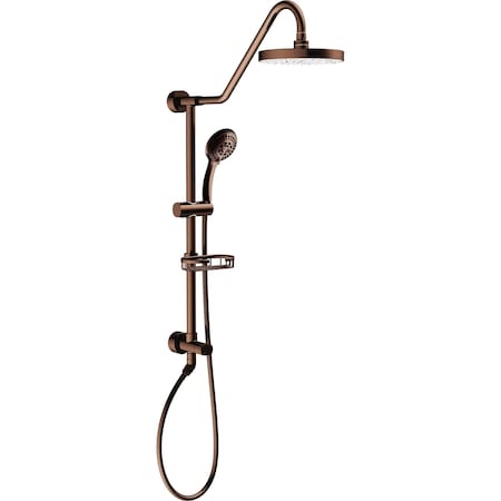 Shower System, Oil Rubbed Bronze, Wall