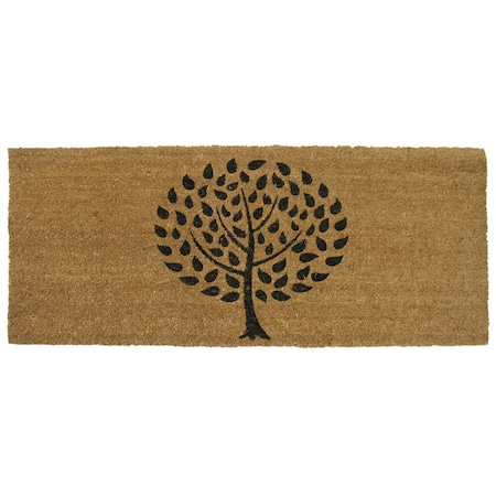 Modern Landscape Contemporary Doormat, 24 By 57-Inch