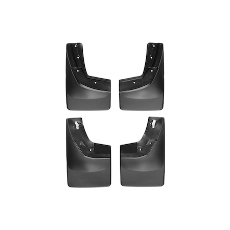 No Drill Mud Flaps,Black,110035-120035