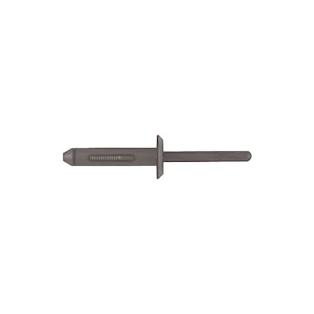 Blind Rivet, Flanged Head, 13/64 In Dia., Nylon Body