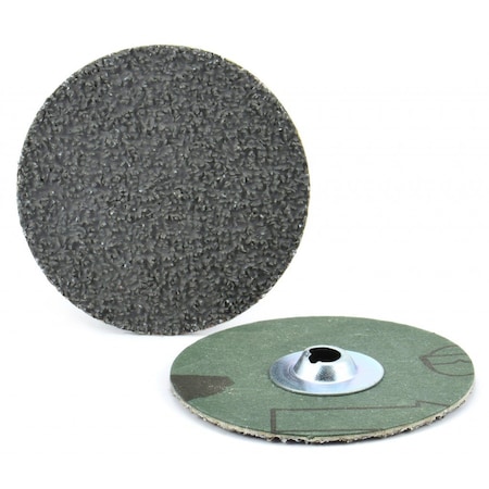 2 Type S PREDATOR Resin Fiber Quick-Lok Disc, 60 Grit