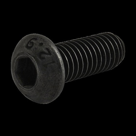 M6-1.00 Socket Head Cap Screw, Black Oxide Steel, 16 Mm Length