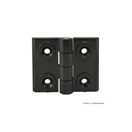 Adj Hinge,Vertical 4 Hole 15 / 40 Series