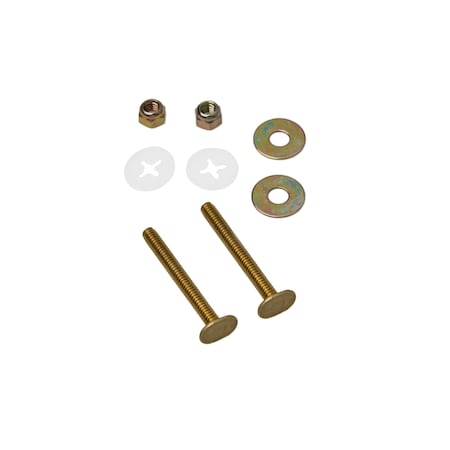 Closet Bolts-Brass Bagged-5/16 X 1-3/4