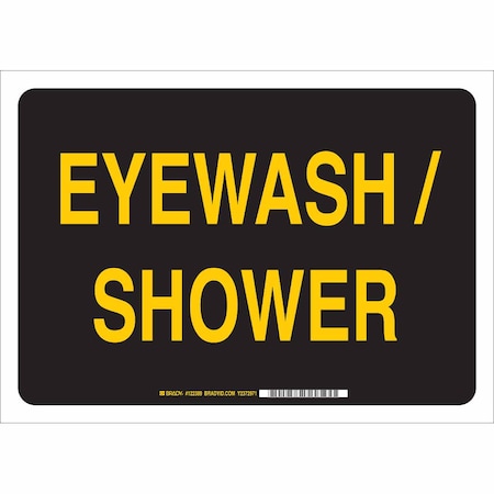 Sign,Eye Wash, 122389