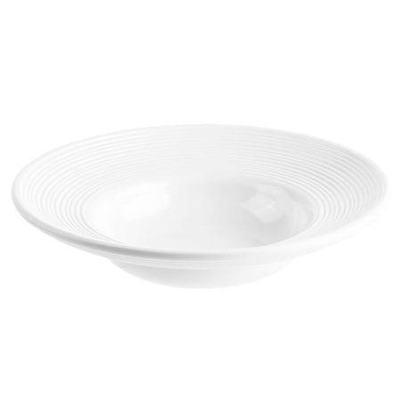 Round Pasta Bowl,White,Melamine,14oz,10