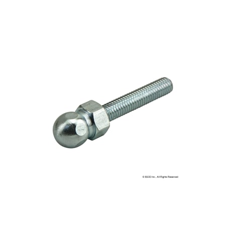 Swivel Foot Threaded Stem,M8 X 40.00mm