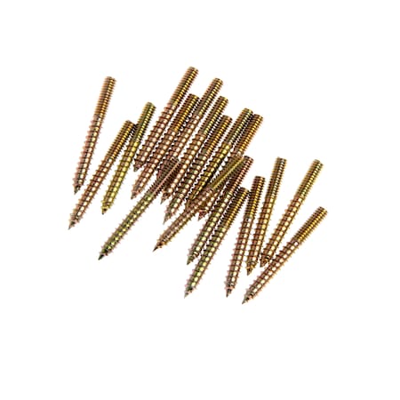 Closet Screws-Brass Plated 1/4 X 2-1/2