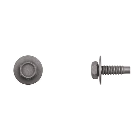 M6-1.00 Hex Head Cap Screw, Black 20 Mm L