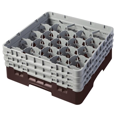 Camrack,20 Compartment 6 7/8 Brown