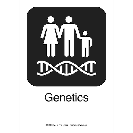 Sign, Hospital, 10X7, Polyester, Legend: Genetics, 142529