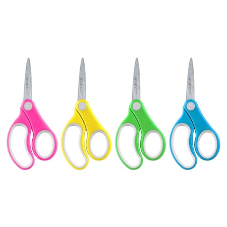 Scissors, 5 OPP Soft Handle Pointed
