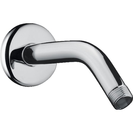 Small Shower Arm,Flange,Chrome