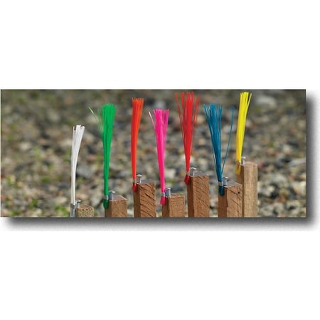 Stake Whisker Markers, 6, Orange 500C