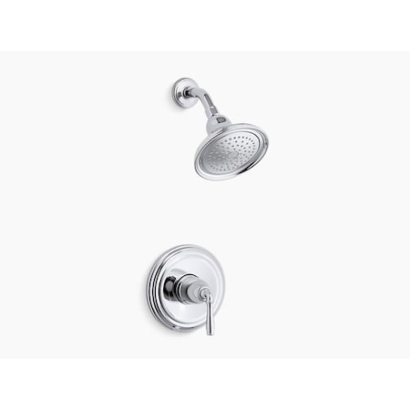 Devonshire(R) Rite-Temp(R) Shower Valve Trim With Lever Handle And 2.5 Gpm Showerhead