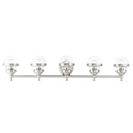 Brushed NickelVanity Sconce,5 Light