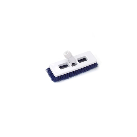 Tile And Grout Brush, Blue, 10 In L Overall