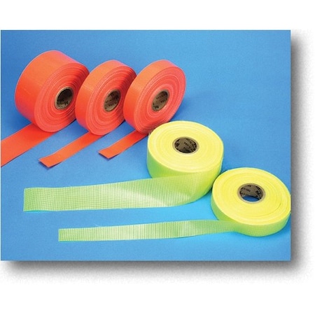 4 X 50Yds Glo Lime Reinfc Barricade Tape