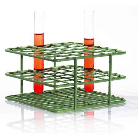 Poxygrid Half-Size Test Tube Rack,Green