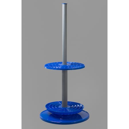 Bel-Art Rotary Pipette Stand: 94 Places, Polypropylene