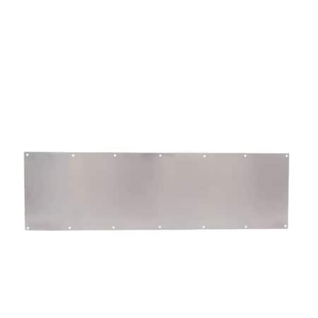 Kick Plate Satin Stainless Steel 10x26