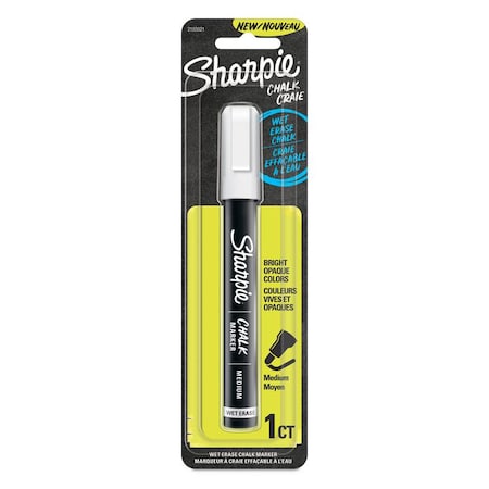 Chalk Dry Erase Marker,White