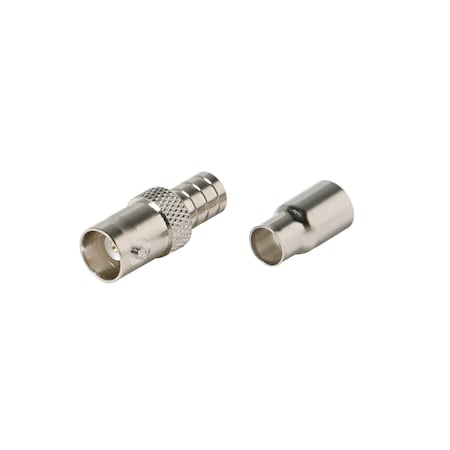 BNC Crimp Jack RG59/RG62 2pc Connector