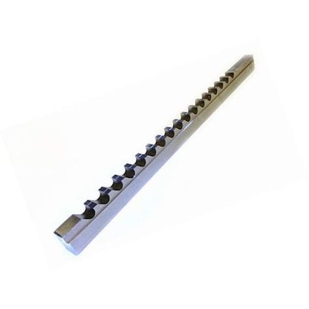 3/16 C High Speed Steel Keyway Broach With 1 Shim
