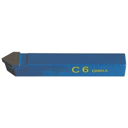 1/4 D-4 C6 Carbide Tipped Single Point Brazed Tool Bit
