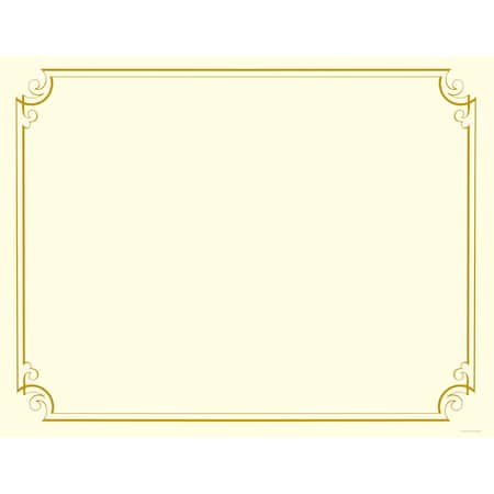 Certificate Gold Foil Golden Scrol,PK12