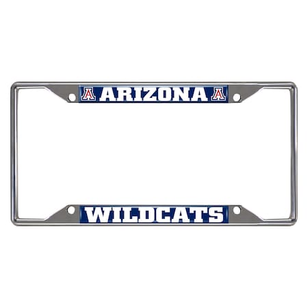 University Of Arizona Metal License Plate Frame