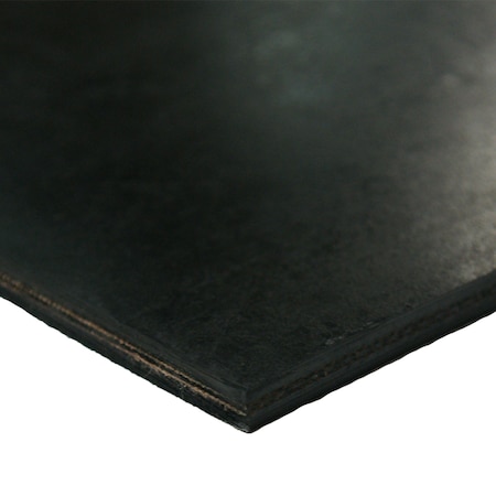 Heavy Black Conveyor Belt - Rubber Sheet - .30(2Ply) Thick X 8 Width X 264 Length - Black