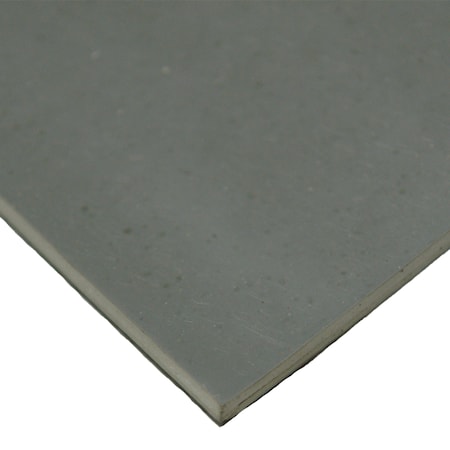 SBR - Gray - 65A - Rubber - 1/4 Thick X 3ft Width X 16ft Length - Gray