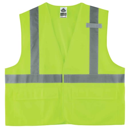 Standard Solid Vest,Lime,2XL/3XL