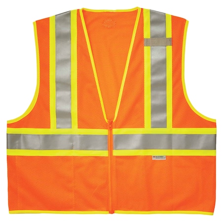 Orange Type R Class 2 Two-Tone Vest,2XL