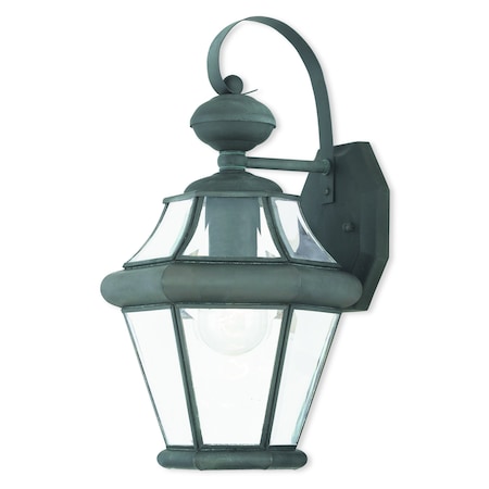 Georgetown 1 Light Charcoal Outdoor Wall