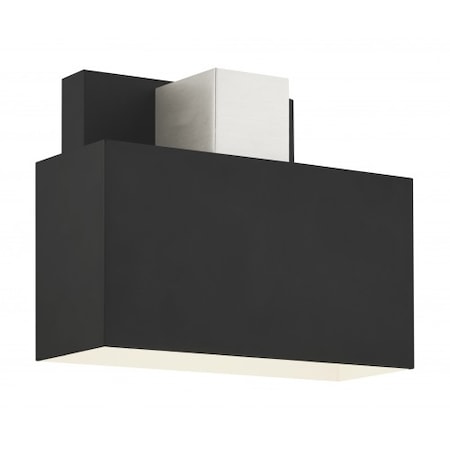 BlackOutdoor ADA Wall Sconce,1 Light