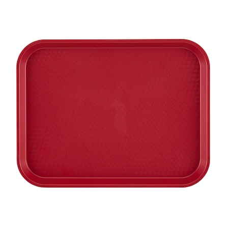 Tray Fast Food 10 X 14 Cranberry